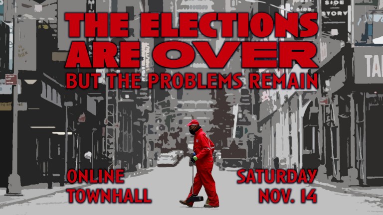 Videos of Townhall: The Elections are Over – But the Problems Remain