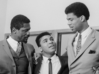 Bill Russell, Muhammad Ali, Kareem Abdul-Jabbar