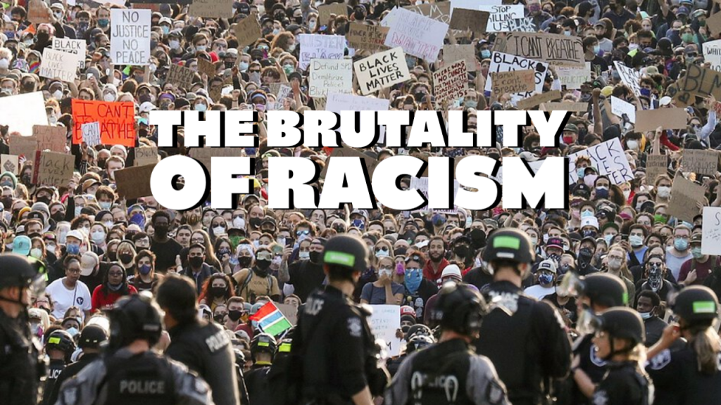 protest against racist police