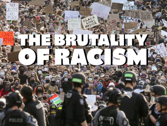 protest against racist police