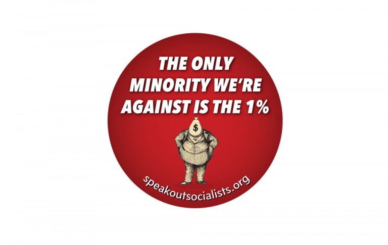 Button: The only minority we’re against is the 1%
