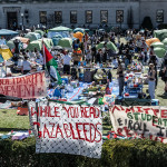 Pro-Palestinian Protests Continue At Columbia University