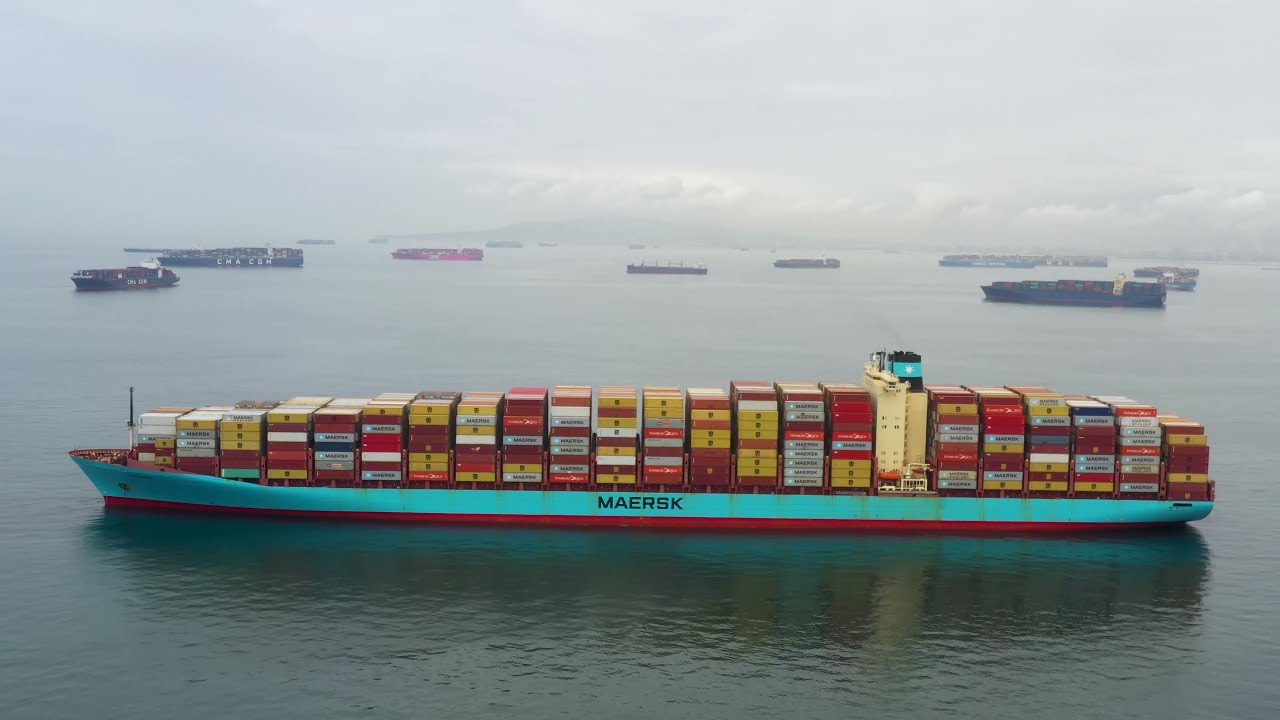 backed-up-ships1 container ships backed up off Southern California