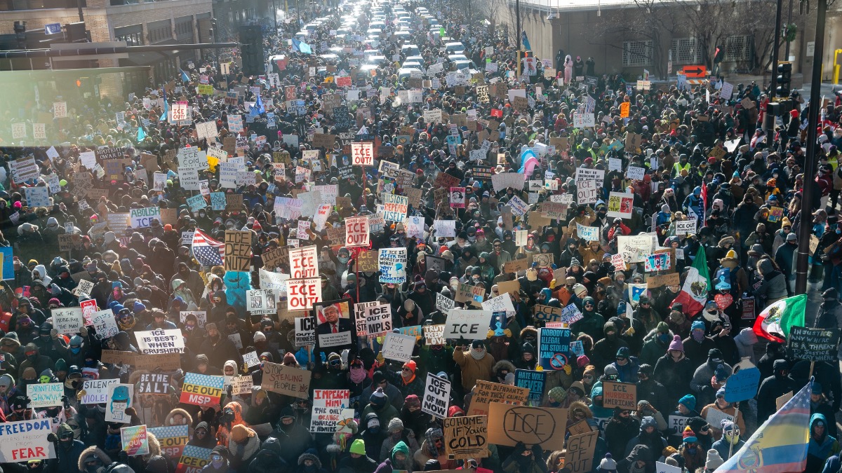 “Minnesota’s got the ICE melt!” A Mass Movement Against Racist Terror