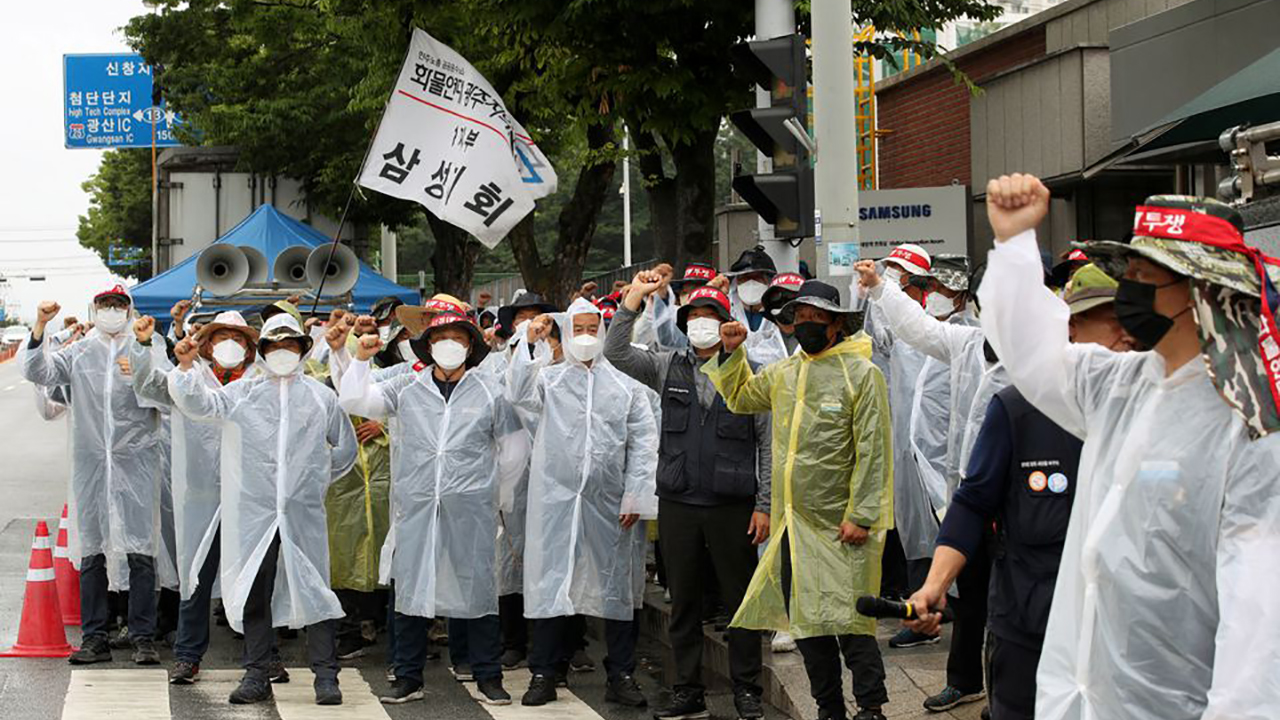 south korea trucker strike