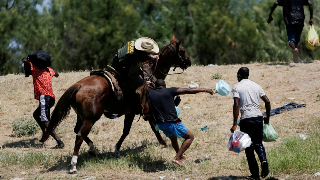 Haiti Border refugees